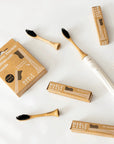 Bamboo Electric Toothbrush Head (4-pack)