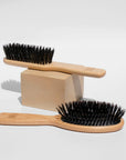 Big Oval Brush with Boar Bristles