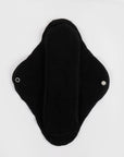 reusable large menstrual pad black