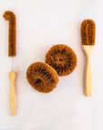 coconut fiber dish brushes