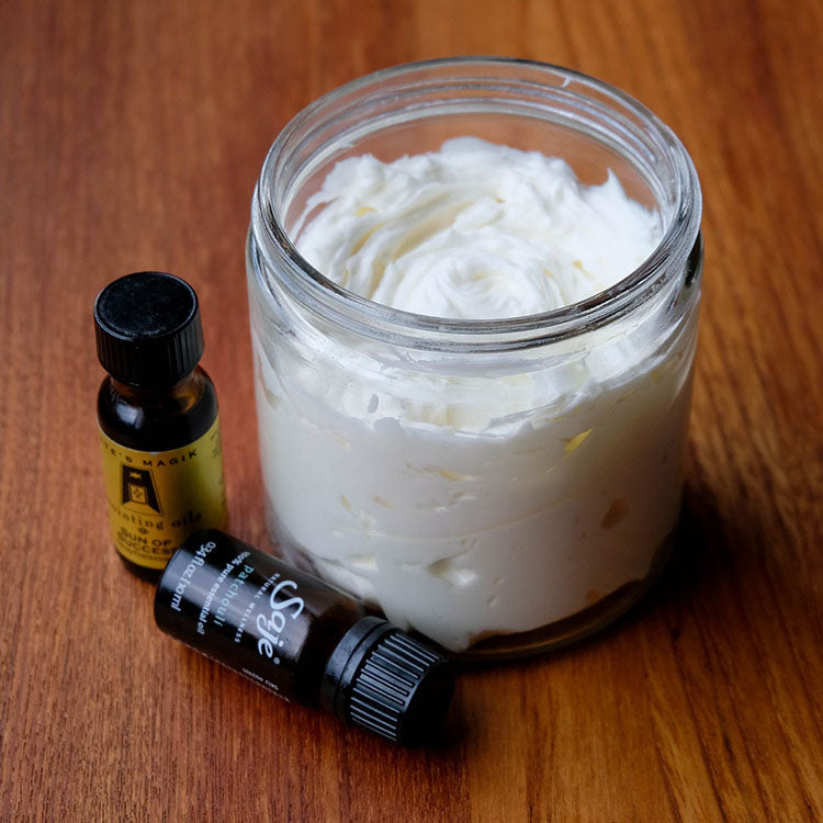 Whipped body butter