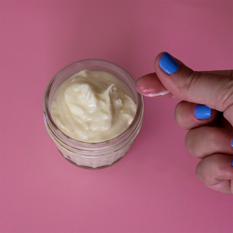 DIY Whipped Face Cream