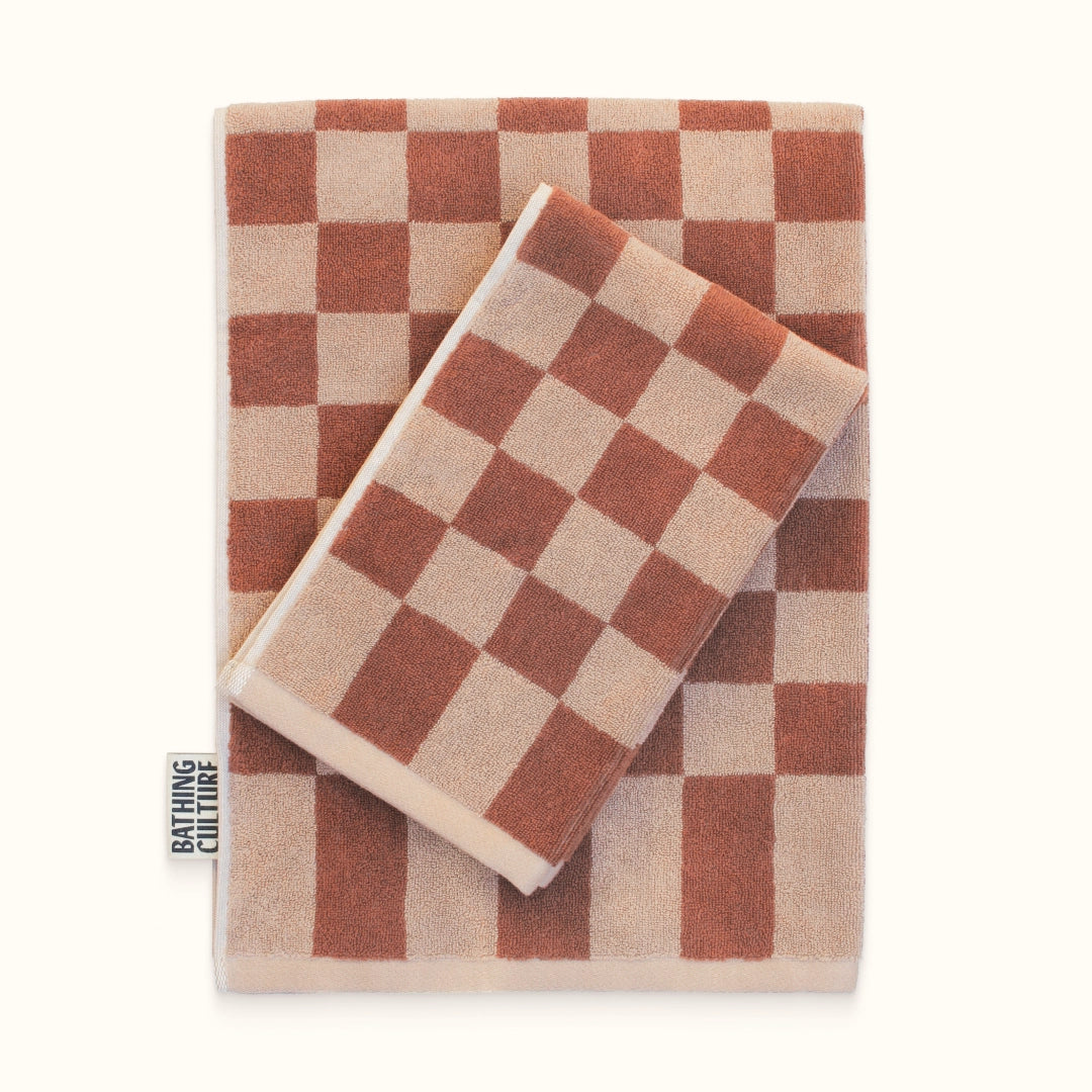 Bathhouse Check Organic Towels