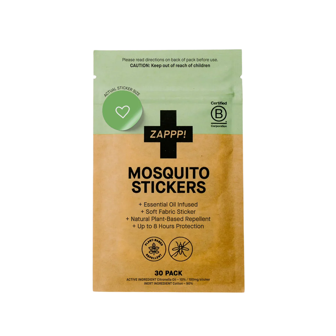 Patch ZAPPP! Mosquito Repellent Stickers - Thumbnail 3