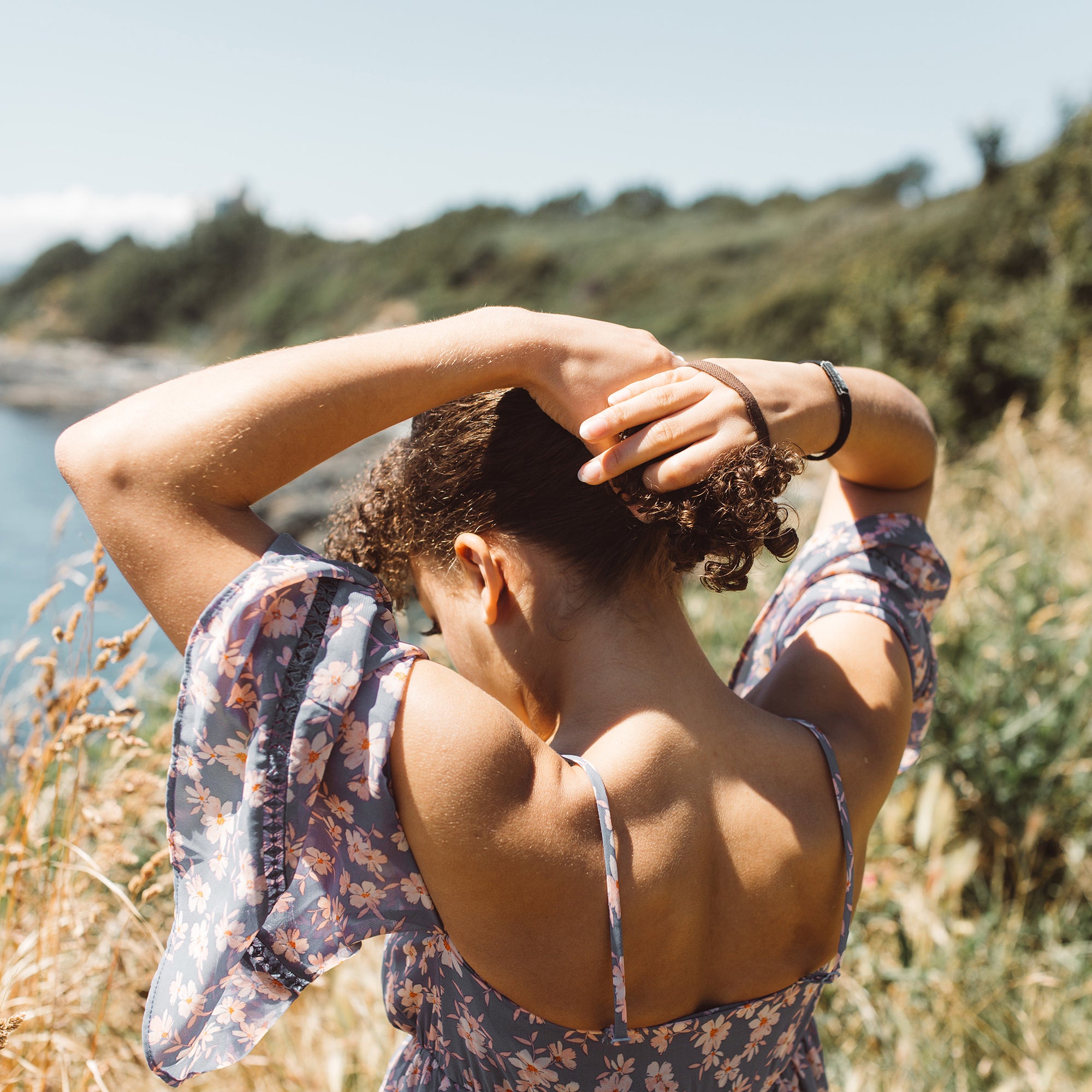 plastic free hair ties