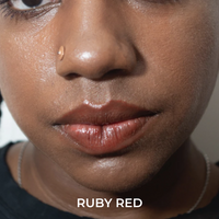 ruby red tinted lip balm