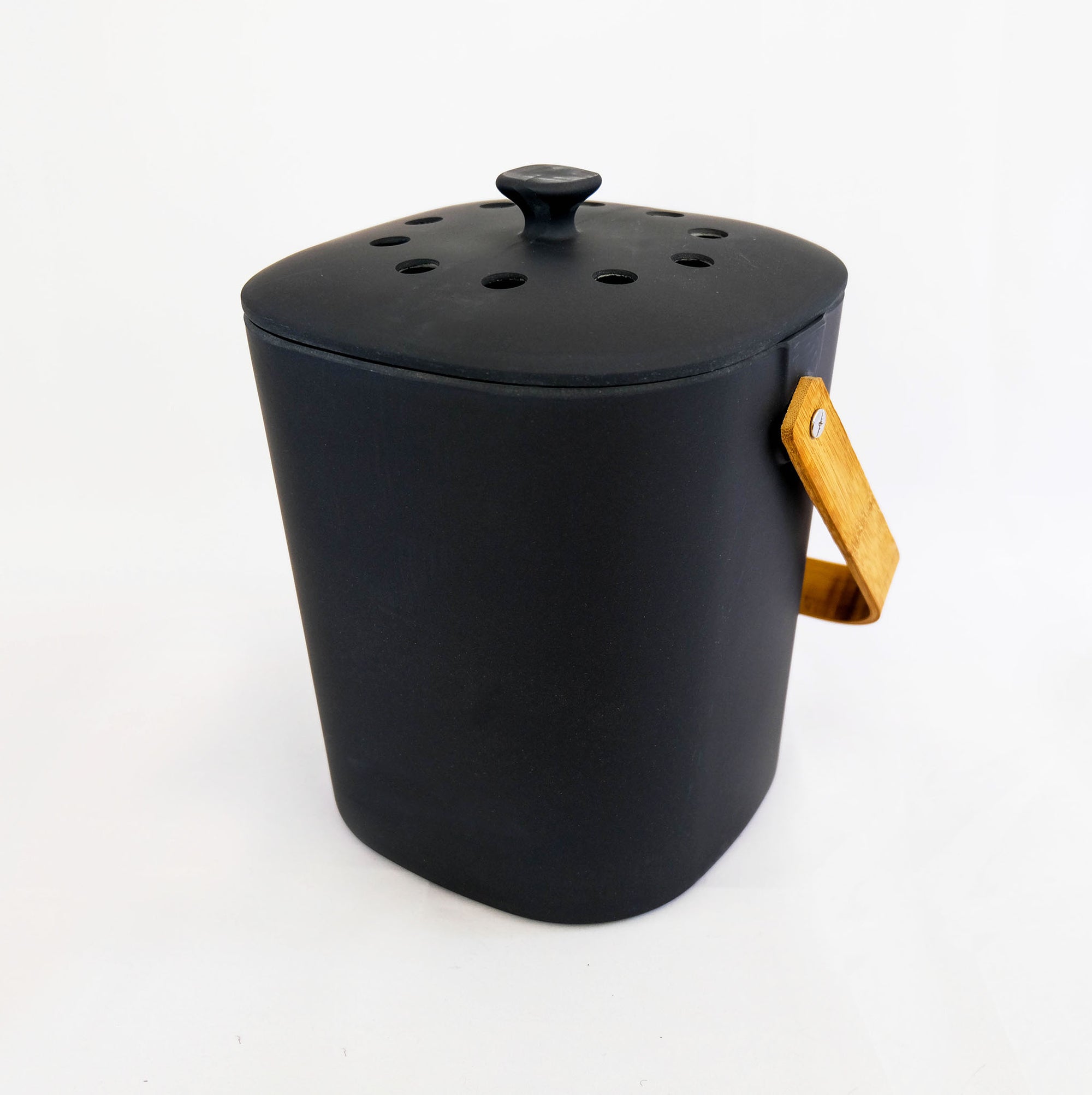 graphit bamboo compost canister