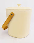 natural bamboo compost canister