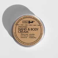 hand and body cream