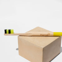 save the bees bamboo toothbrush