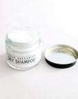 dry shampoo powder white