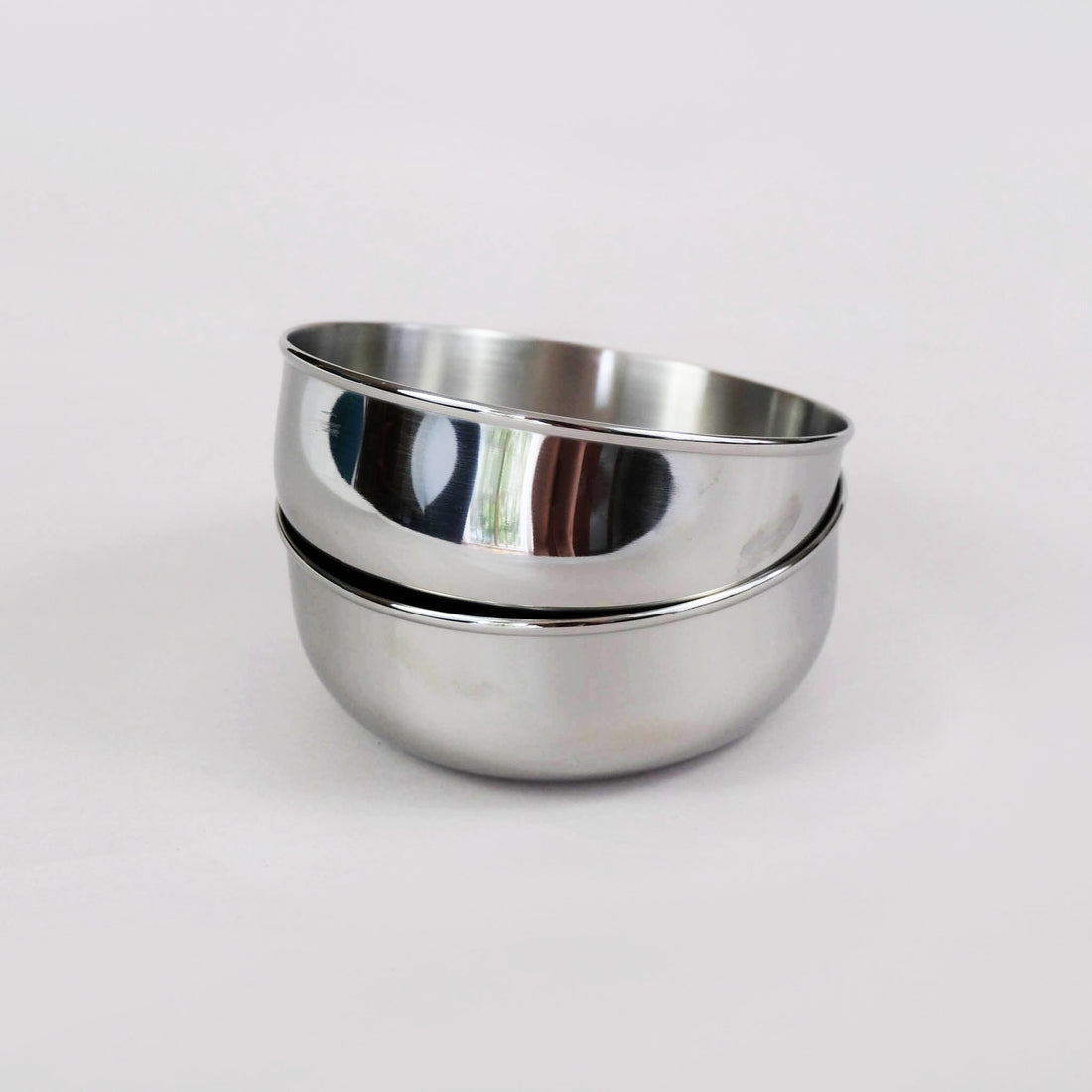 Stainless Steel Bowls - Set of 2