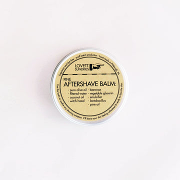 Pine aftershave balm