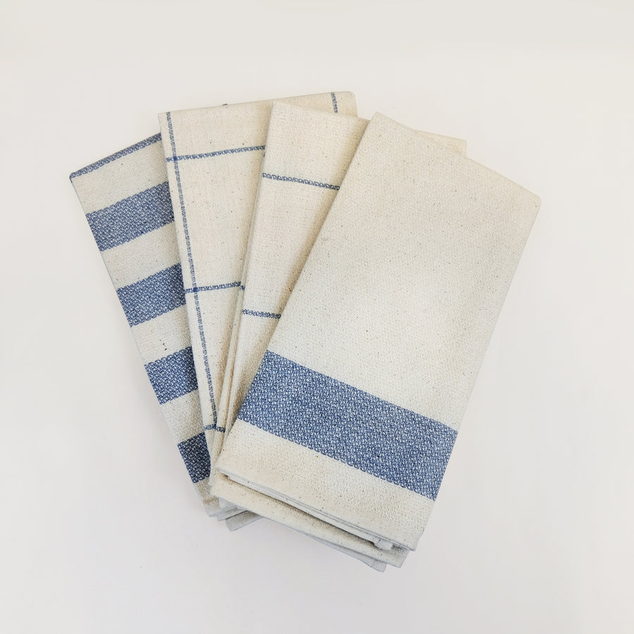 Upcycled Minimal Kitchen Towels (4-pack)