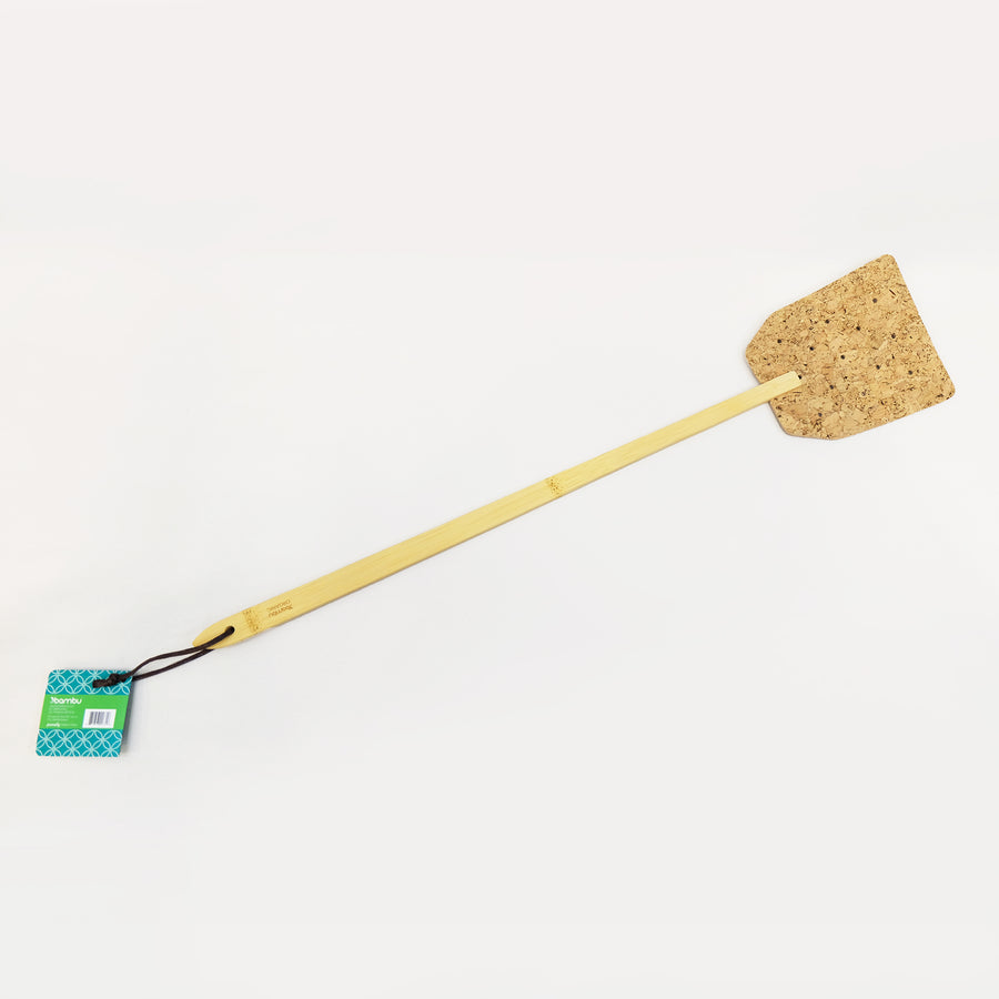 bamboo and cork fly swatter