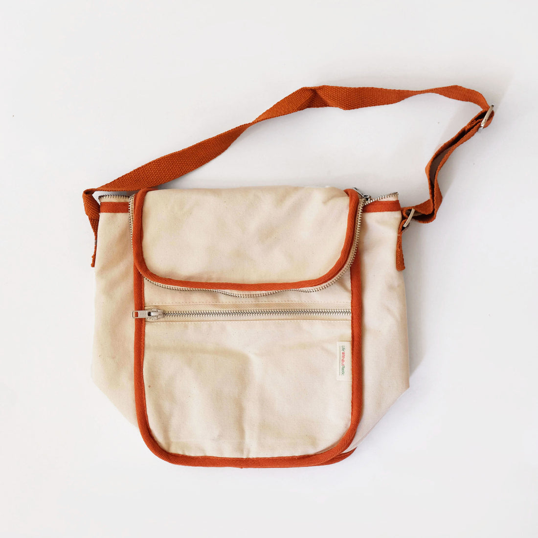 Plastic-Free Wool Insulated Natural Lunch Bag