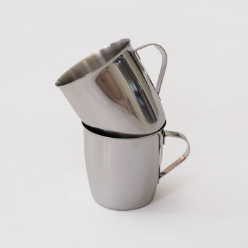 Stainless Steel Mugs - Set of 2