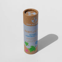 baby and kid sunscreen in compostable tube