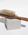 wooden hairbrush