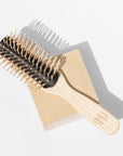 Removable Half Rounded Hairbrush