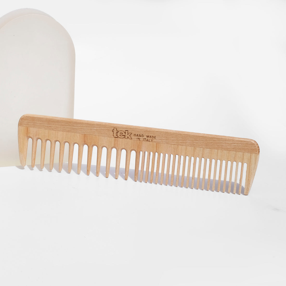 wood two-sided comb