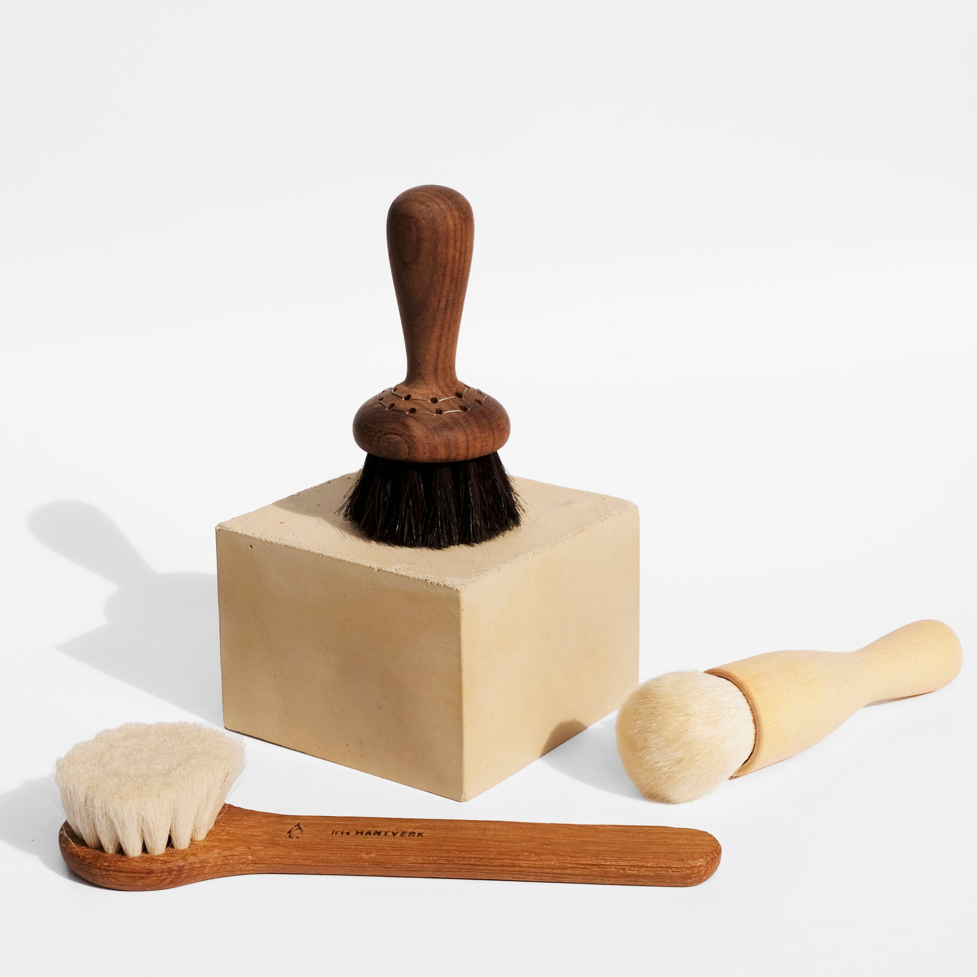 wood facial brushes