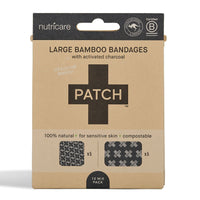 bamboo bandages in packaging