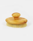 wood massage brush