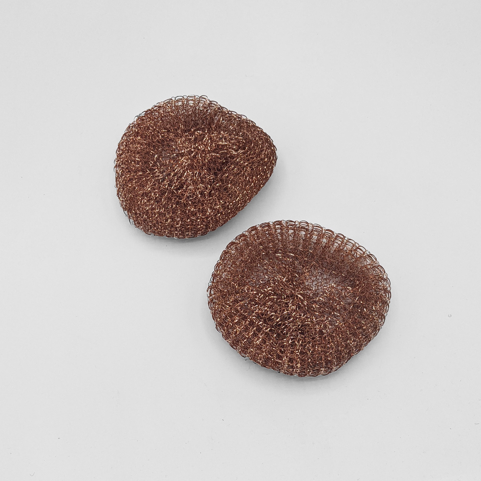 copper dish scrubbers