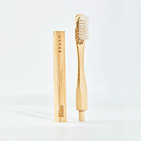 Bamboo Toothbrush with Removable Head