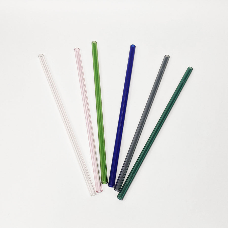 glass straws